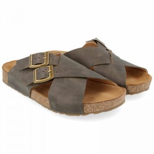 Haflinger Amiga Sandalen Damen Khaki | LJU624810