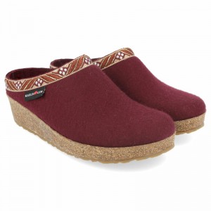 Haflinger Art Nouveau Clogs Damen Schwarz | NSX925804
