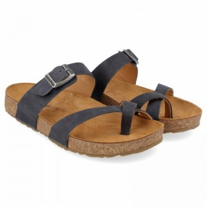 Haflinger Juno Sandalen Damen Navy | MVB786514