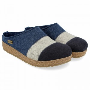 Haflinger Lines Clogs Damen Schwarz | TNJ901862