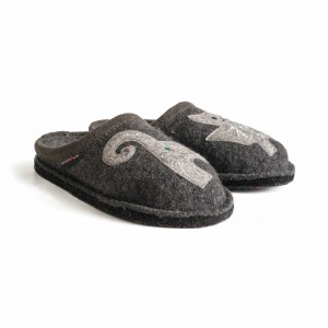 Haflinger Lizzy Hausschuhe Damen Grau | SFB093145