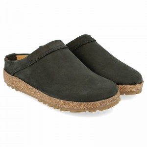 Haflinger Malmo Clogs Herren Schwarz | MQL836721
