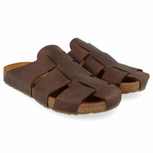 Haflinger Pius Sandalen Herren Braun | TUF142309
