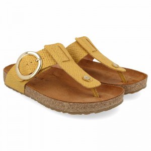 Haflinger Round Buckle Corinna Hausschuhe Herren Grau | KGE742039